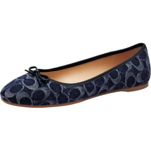imageCoach womens Abigail Ballet FlatBlue Denim