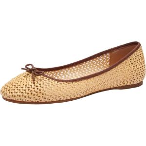 imageCoach womens Abigail Ballet FlatNaturalSaddle