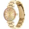 imageCOACH Cary Womens Watch  Premium Fashion Timepiece for Her  Perfect for Day and Night  Water ResistantGold Plated with Rainbow Crystals