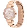 imageCOACH Cary Womens Watch  Premium Fashion Timepiece for Her  Perfect for Day and Night  Water ResistantRose Gold with CrystalsPink Mother of Pearl