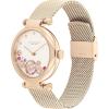 imageCOACH Cary Womens Watch  Premium Fashion Timepiece for Her  Perfect for Day and Night  Water ResistantRose GoldSilver Tone