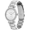 imageCOACH Cary Womens Watch  Premium Fashion Timepiece for Her  Perfect for Day and Night  Water ResistantSilver with CrystalsWhite Mother of Pearl