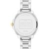 imageCOACH Kitt Womens Quartz Multifunction Watch Stainless Steel Bracelet WaterResistant to 3ATM Chic and Versatile Timepiece  Gift for Her 34mmTwotone