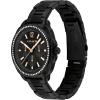 imageCOACH Kitt Womens Quartz MultifunctionWatch Stainless Steel Bracelet  WaterResistant to 3ATM  Modern and Stylish  Gift for Her 38mmBlack