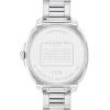 imageCOACH Kitt Womens Quartz MultifunctionWatch Stainless Steel Bracelet  WaterResistant to 3ATM  Modern and Stylish  Gift for Her 38mmSilver  Grey