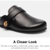 imageCoach Womens Blake Leather ClogBlack