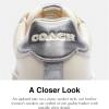 imageCoach Womens Lowline Low Top SneakerChalkSilver