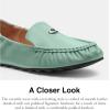 imageCoach Womens Ronnie Leather LoaferAquamarine
