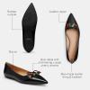 imageCoach Womens Runway Flat with Cherries Ballet CharcoalBlack 5