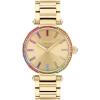 Gold Plated with Rainbow Crystals