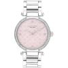 imageCOACH Cary Womens Watch  Premium Fashion Timepiece for Her  Perfect for Day and Night  Water ResistantSilver with CrystalsPink Mother of Pearl