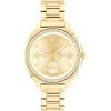 imageCOACH Kitt Womens Quartz Multifunction Watch Stainless Steel Bracelet WaterResistant to 3ATM Chic and Versatile Timepiece  Gift for Her 34mmGold Plated