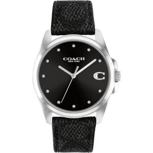 imageCoach Greyson Womens Watch  Enhancing Elegance for Every Event  Water ResistantBlackSilver