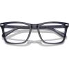 imageCOACH Mens Hc6238u Universal Fit Square Prescription Eyewear FramesTransparent BlueDemo Lens