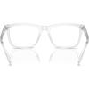 imageCOACH Mens Hc6238u Universal Fit Square Prescription Eyewear FramesTransparent ClearDemo Lens