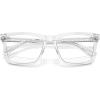 imageCOACH Mens Hc6238u Universal Fit Square Prescription Eyewear FramesTransparent ClearDemo Lens