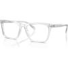 imageCOACH Mens Hc6238u Universal Fit Square Prescription Eyewear FramesTransparent ClearDemo Lens