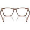 imageCOACH Mens Hc6238u Universal Fit Square Prescription Eyewear FramesTransparent PecanDemo Lens