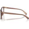 imageCOACH Mens Hc6238u Universal Fit Square Prescription Eyewear FramesTransparent PecanDemo Lens