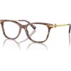 imageCOACH Womens Hc6176 Rectangular Prescription Eyewear FramesPetal TortoiseDemo Lens