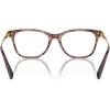 imageCOACH Womens Hc6176 Rectangular Prescription Eyewear FramesPetal TortoiseDemo Lens