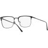 imageCoach Mens Hc5149t Square Prescription Eyewear FramesBlackBlackDemo Lens