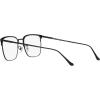 imageCoach Mens Hc5149t Square Prescription Eyewear FramesBlackBlackDemo Lens
