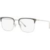 imageCoach Mens Hc5149t Square Prescription Eyewear FramesBlackLight GoldDemo Lens