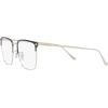 imageCoach Mens Hc5149t Square Prescription Eyewear FramesBlackLight GoldDemo Lens