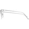 imageCoach Mens Hc5149t Square Prescription Eyewear FramesDark NavySilverDemo Lens