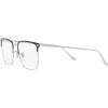 imageCoach Mens Hc5149t Square Prescription Eyewear FramesDark NavySilverDemo Lens