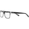 imageCoach Womens Hc6129 Rectangular Prescription Eyewear FramesBlack on ClearDemo Lens