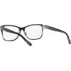 imageCoach Womens Hc6129 Rectangular Prescription Eyewear FramesBlack on ClearDemo Lens