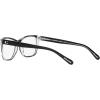 imageCoach Womens Hc6129 Rectangular Prescription Eyewear FramesBlack on ClearDemo Lens