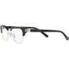 imageCoach Womens Hc6195 Cat Eye Prescription Eyewear FramesShiny Light GoldBlackDemo Lens