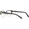 imageCoach Womens Hc6195 Cat Eye Prescription Eyewear FramesShiny Light GoldBlackDemo Lens