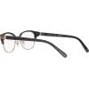 imageCoach Womens Hc6195 Cat Eye Prescription Eyewear FramesShiny Rose GoldGrey Signature CDemo Lens