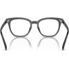 imageCoach Womens Hc6222f Low Bridge Fit Square Prescription Eyewear FramesTransparent GreyDemo Lens