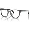 imageCoach Womens Hc6222f Low Bridge Fit Square Prescription Eyewear FramesTransparent GreyDemo Lens
