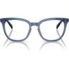 Transparent Blue/Demo Lens