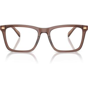imageCOACH Mens Hc6238u Universal Fit Square Prescription Eyewear FramesTransparent PecanDemo Lens
