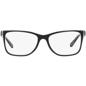 imageCoach Womens Hc6129 Rectangular Prescription Eyewear FramesBlack on ClearDemo Lens