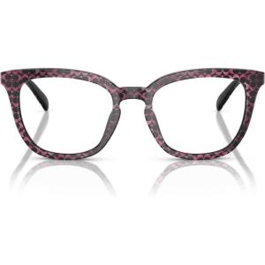 imageCoach Womens Hc6222f Low Bridge Fit Square Prescription Eyewear FramesRuby Pearl Signature CDemo Lens