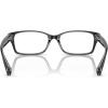 imageCOACH Womens HC6040 Brooklyn Rectangular Prescription Eyewear FramesBlackCrystal ClearDemo Lens