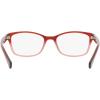 imageCOACH Womens HC6065 Rectangular Prescription Eyewear FramesShimmer Burgundy Pink GradientDemo Lens