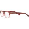 imageCOACH Womens HC6065 Rectangular Prescription Eyewear FramesShimmer Burgundy Pink GradientDemo Lens