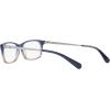 imageCOACH Womens HC6110 Rectangular Prescription Eyewear FramesBlue Beige Glitter GradientDemo Lens