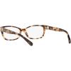 imageCOACH Womens HC6110 Rectangular Prescription Eyewear FramesBrown TortoiseDemo Lens