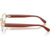 imageCOACH Womens Hc5168 Rectangular Prescription Eyewear FramesShiny Light GoldDemo Lens