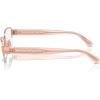 imageCOACH Womens Hc5168 Rectangular Prescription Eyewear FramesShiny Rose GoldDemo Lens